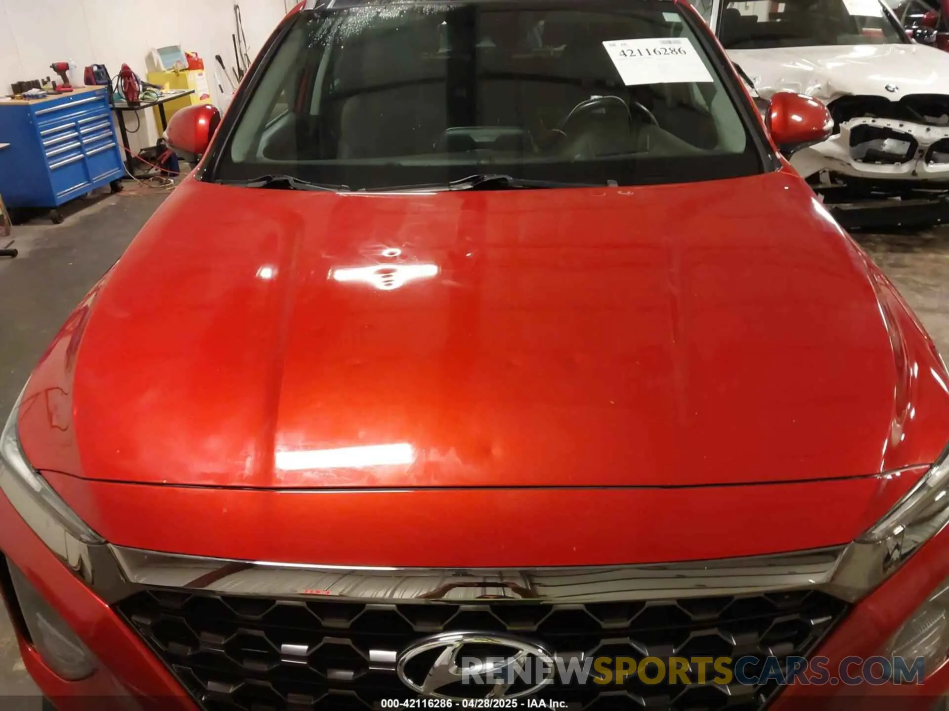 6 Photograph of a damaged car 5NMS5CAA4KH067125 HYUNDAI SANTA FE 2019