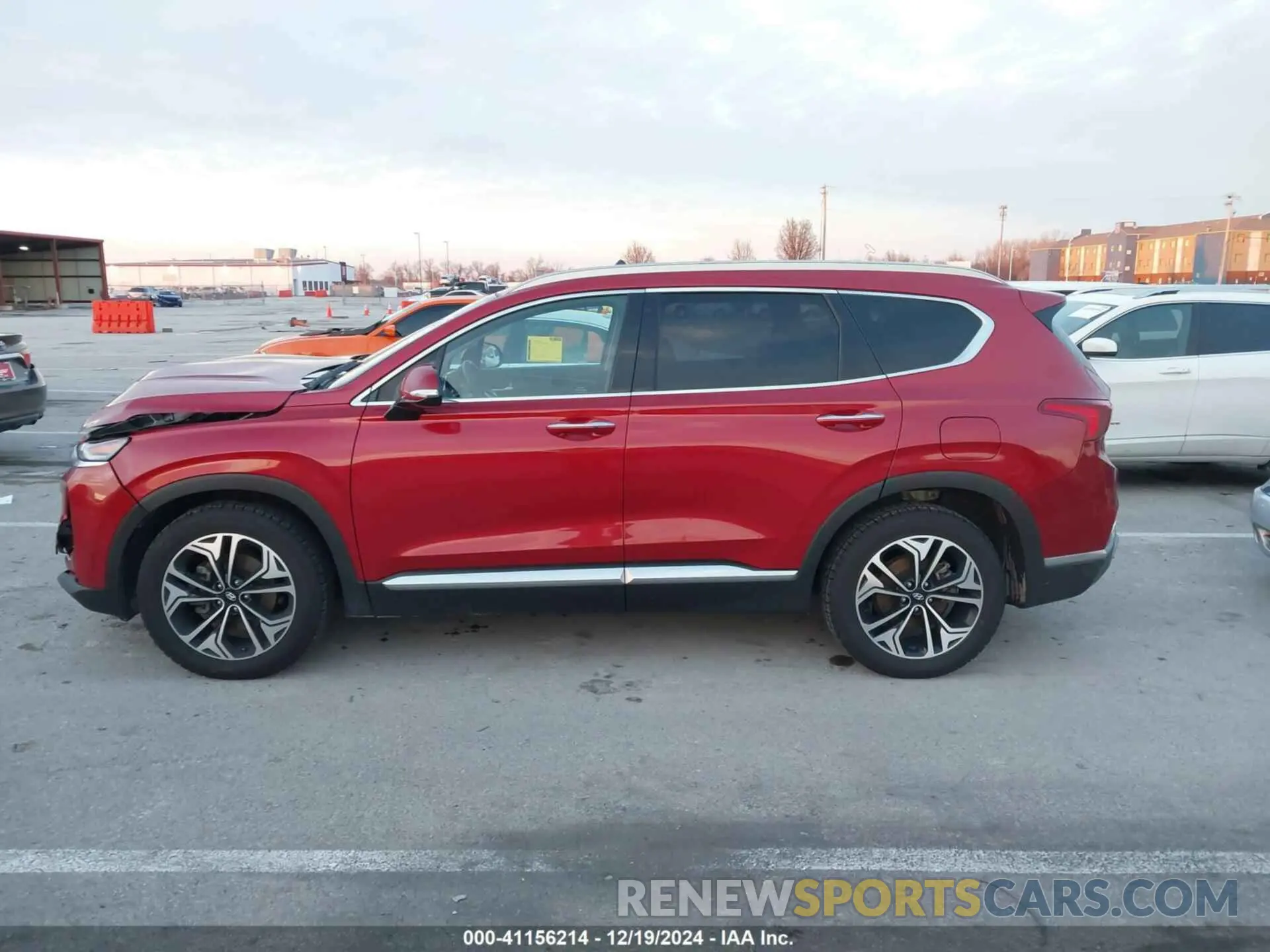 15 Photograph of a damaged car 5NMS5CAA4KH105145 HYUNDAI SANTA FE 2019