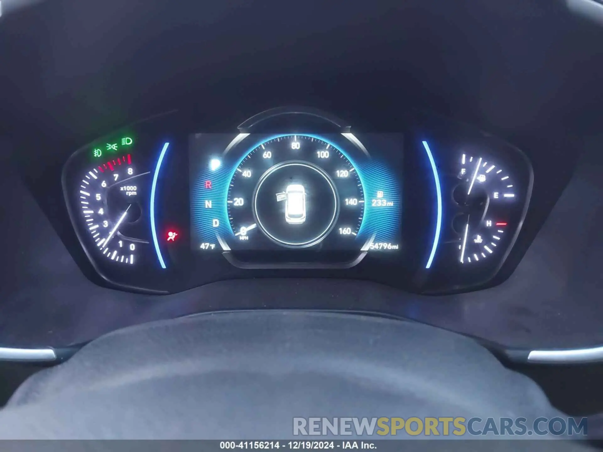 7 Photograph of a damaged car 5NMS5CAA4KH105145 HYUNDAI SANTA FE 2019