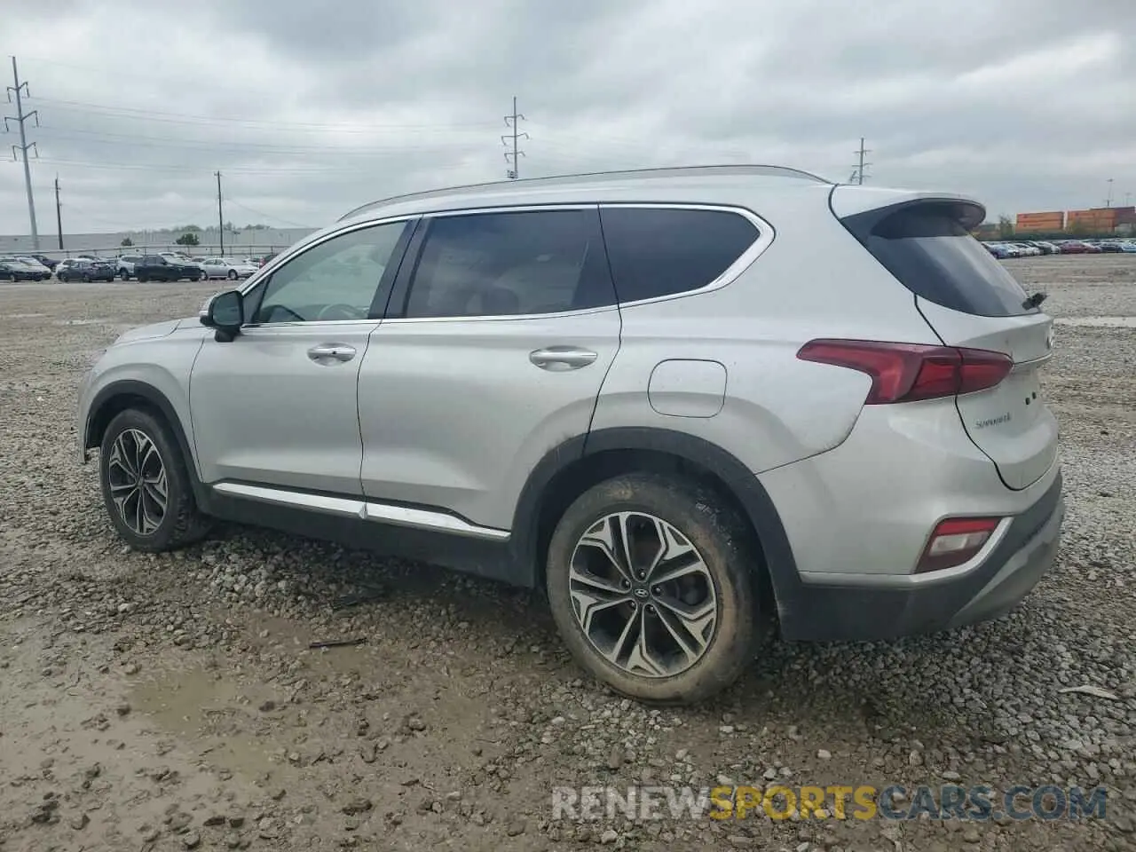 2 Photograph of a damaged car 5NMS5CAA6KH101453 HYUNDAI SANTA FE 2019