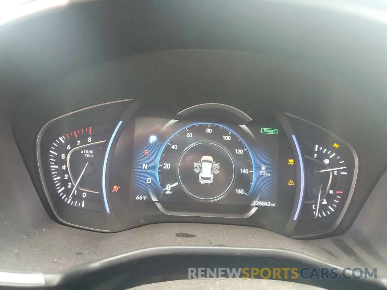 9 Photograph of a damaged car 5NMS5CAA6KH101453 HYUNDAI SANTA FE 2019