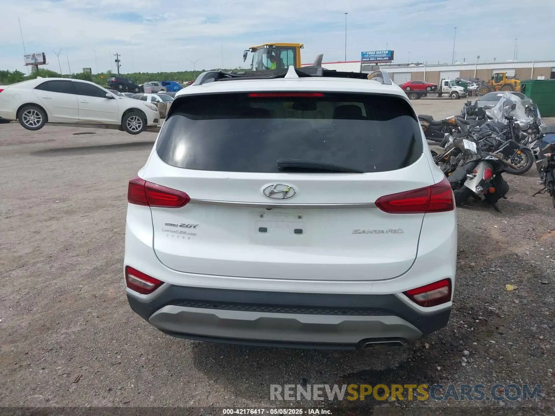 15 Photograph of a damaged car 5NMS5CAA9KH032029 HYUNDAI SANTA FE 2019
