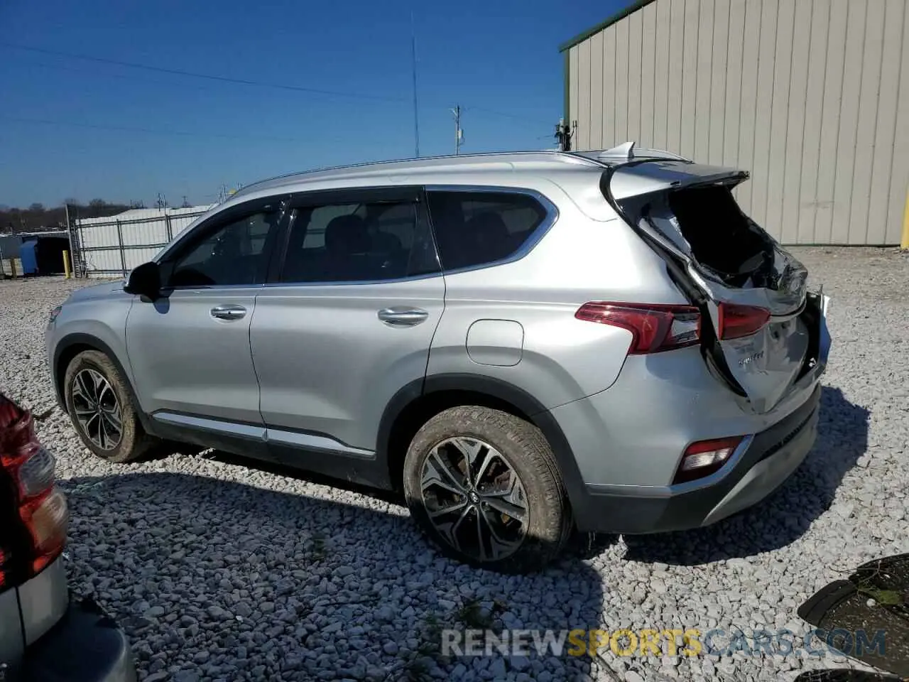 2 Photograph of a damaged car 5NMS5CAAXKH021184 HYUNDAI SANTA FE 2019