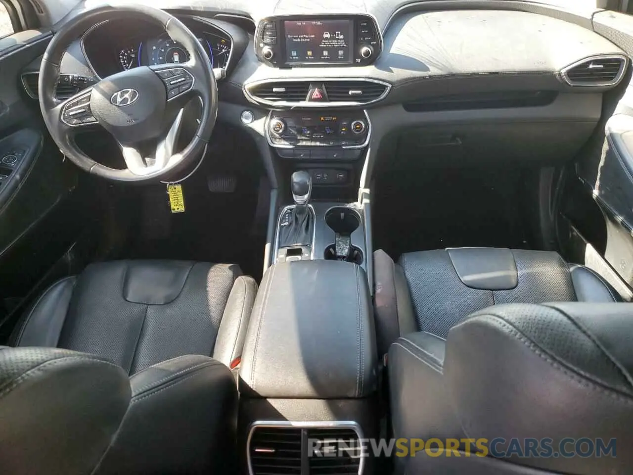 8 Photograph of a damaged car 5NMS5CAAXKH021184 HYUNDAI SANTA FE 2019