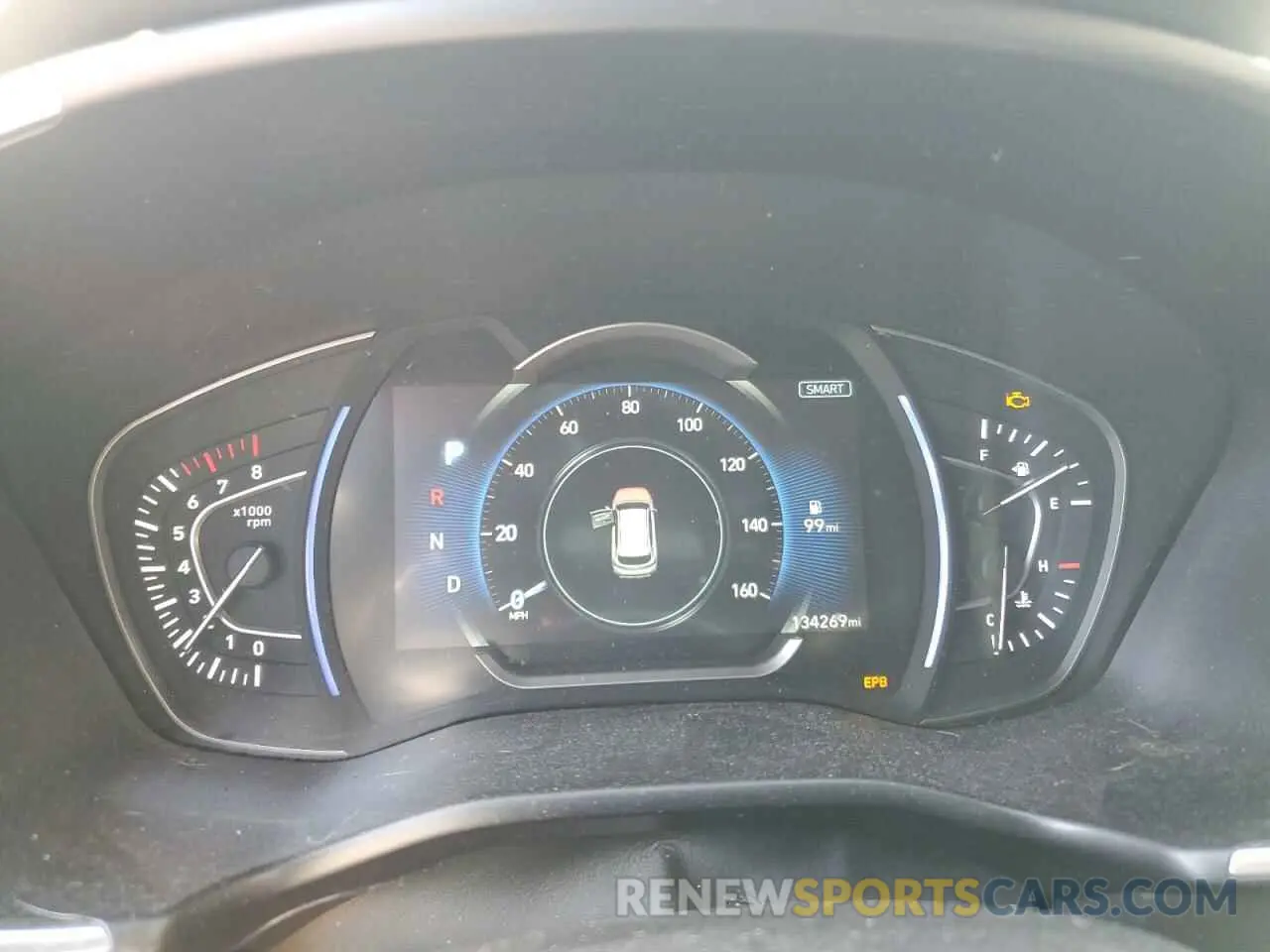 9 Photograph of a damaged car 5NMS5CAAXKH021184 HYUNDAI SANTA FE 2019