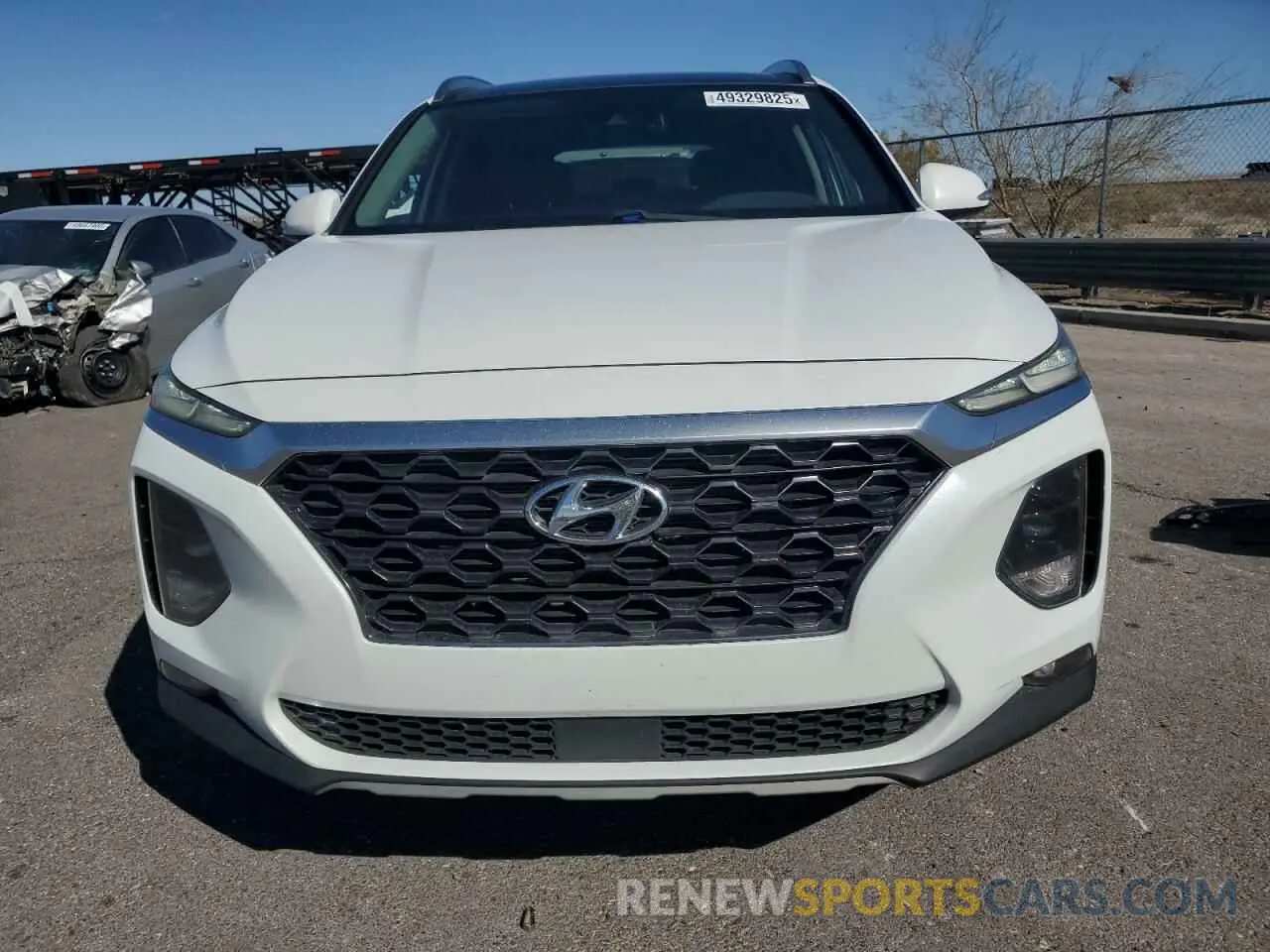 5 Photograph of a damaged car 5NMS5CAD0KH064913 HYUNDAI SANTA FE 2019