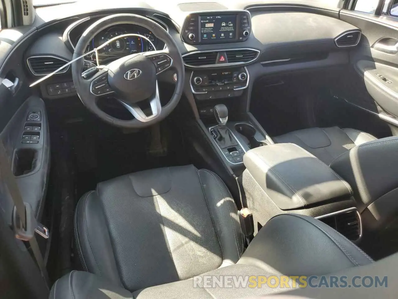 8 Photograph of a damaged car 5NMS5CAD0KH064913 HYUNDAI SANTA FE 2019