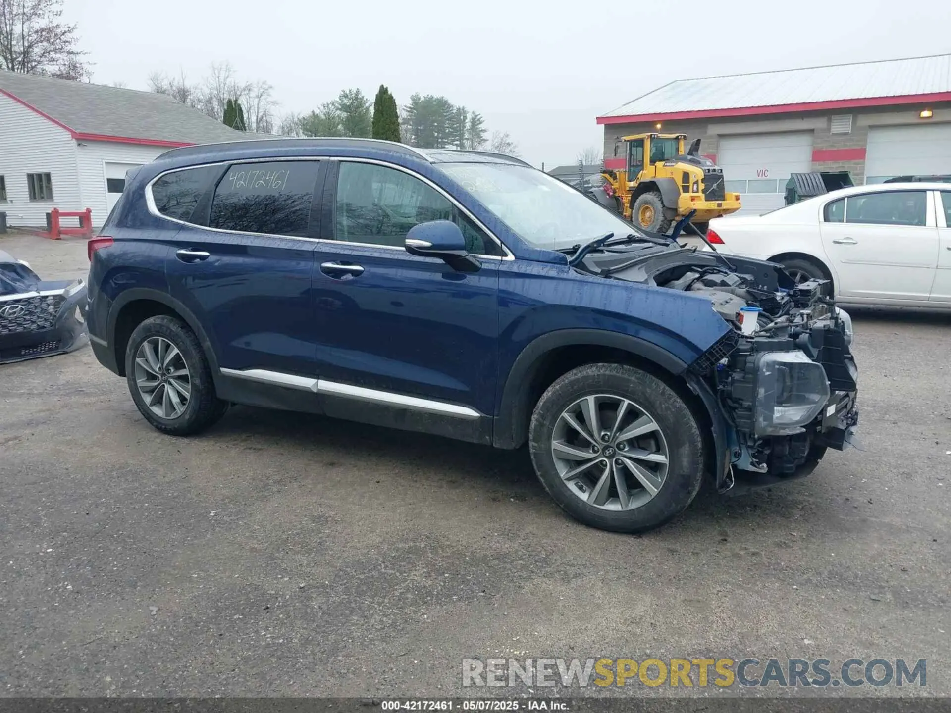 14 Photograph of a damaged car 5NMS5CAD6KH109403 HYUNDAI SANTA FE 2019