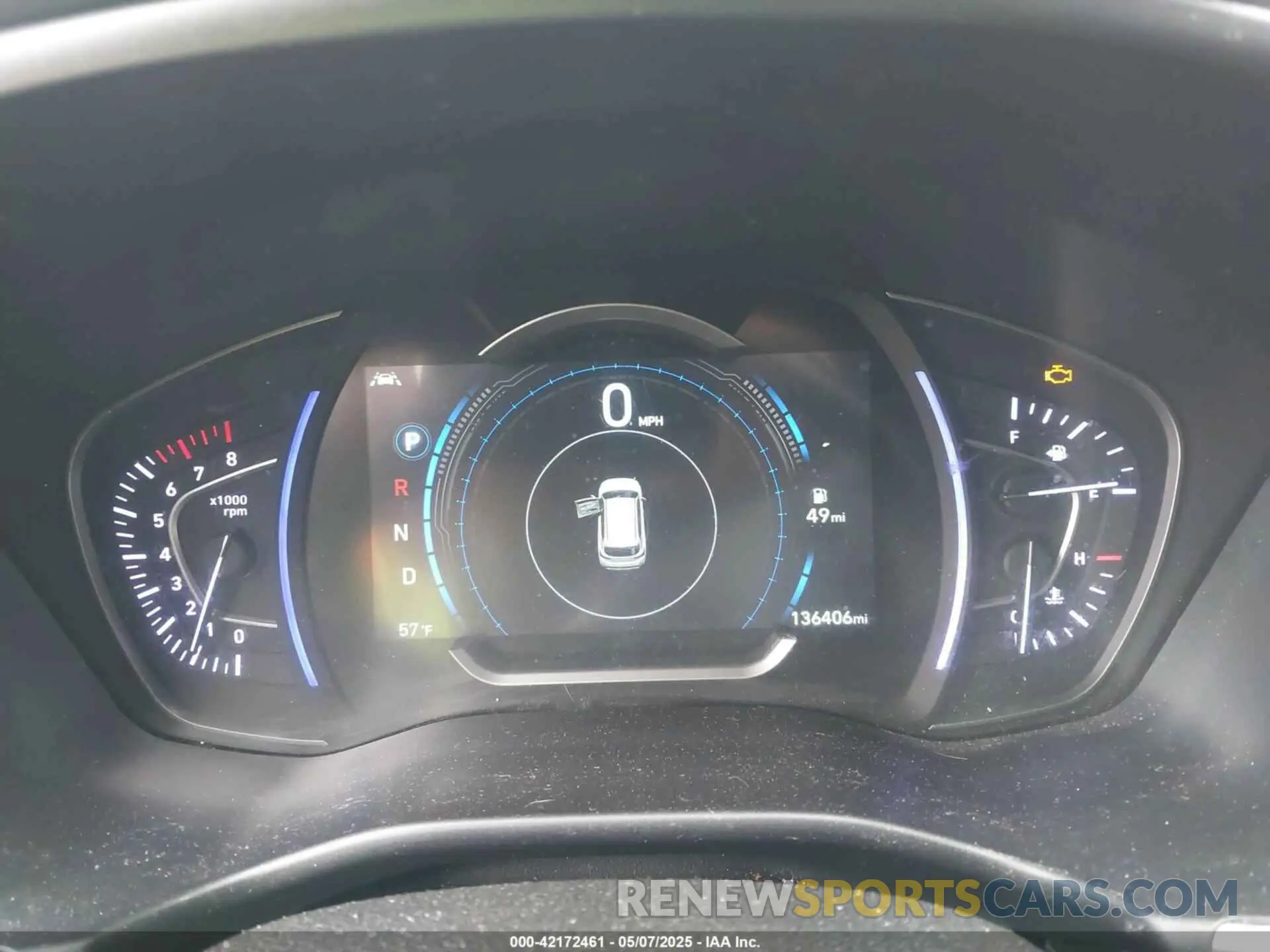 7 Photograph of a damaged car 5NMS5CAD6KH109403 HYUNDAI SANTA FE 2019