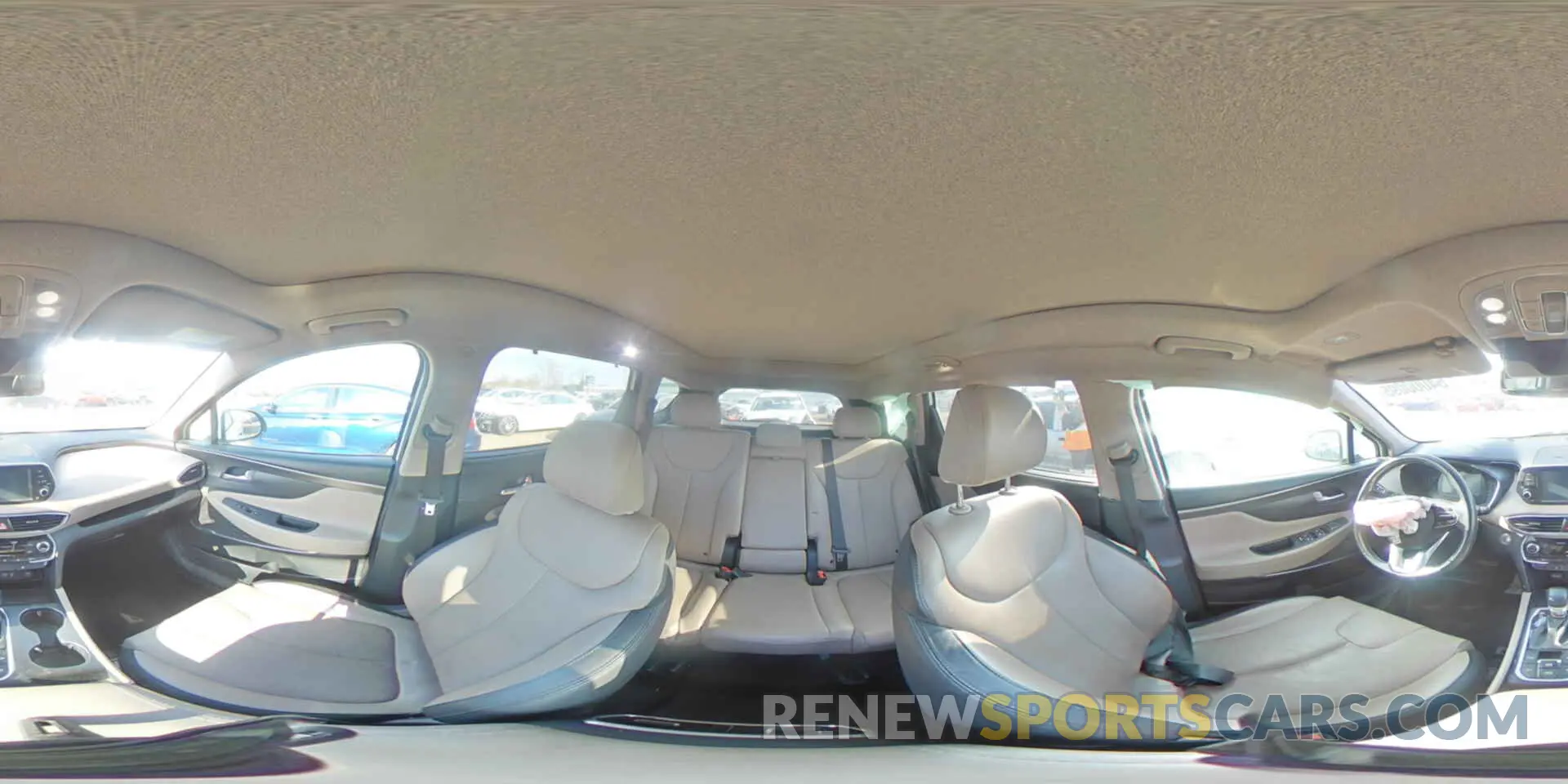 16 Photograph of a damaged car 5NMS5CAD7KH069719 HYUNDAI SANTA FE 2019
