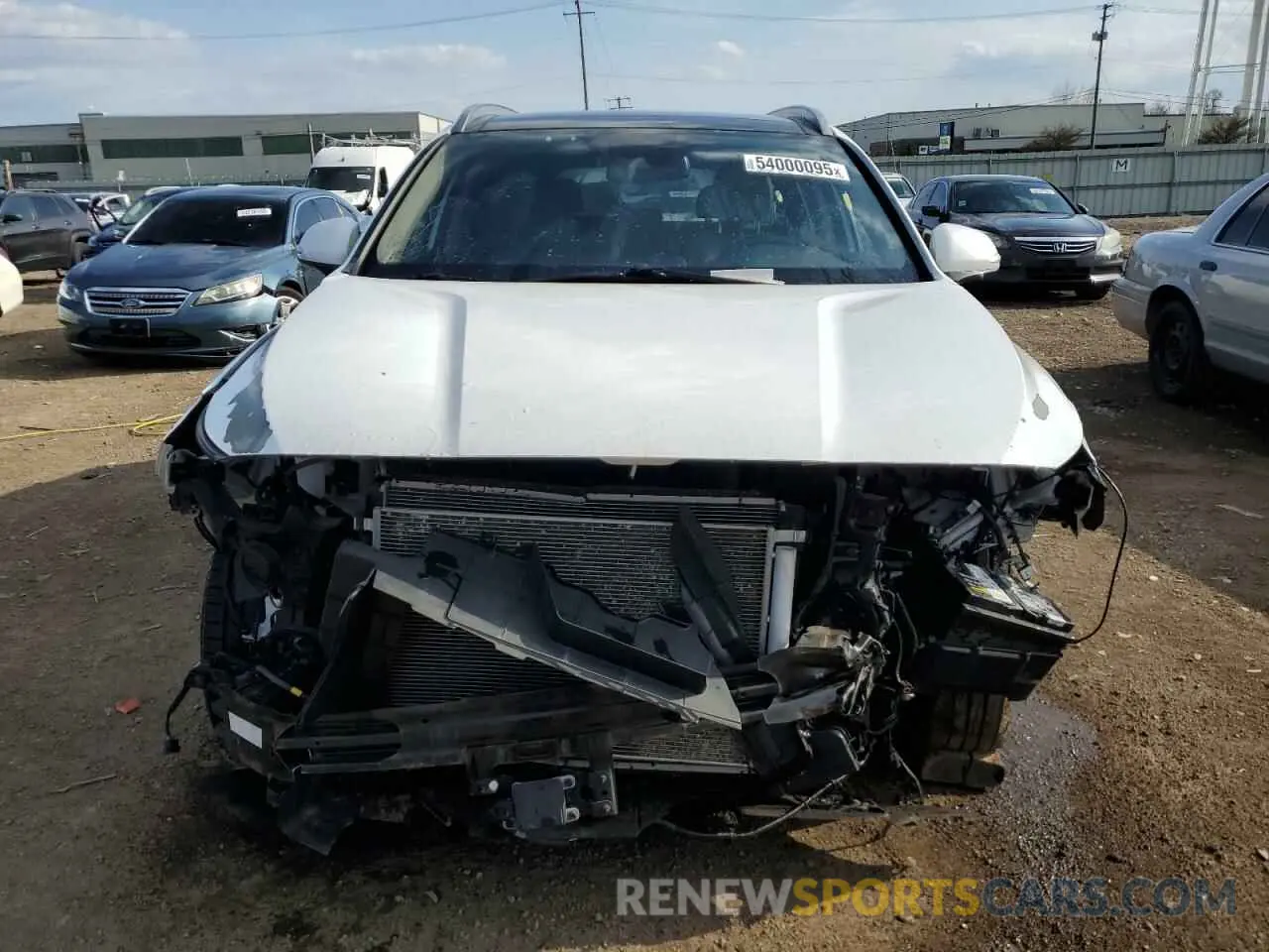 5 Photograph of a damaged car 5NMS5CAD7KH069719 HYUNDAI SANTA FE 2019