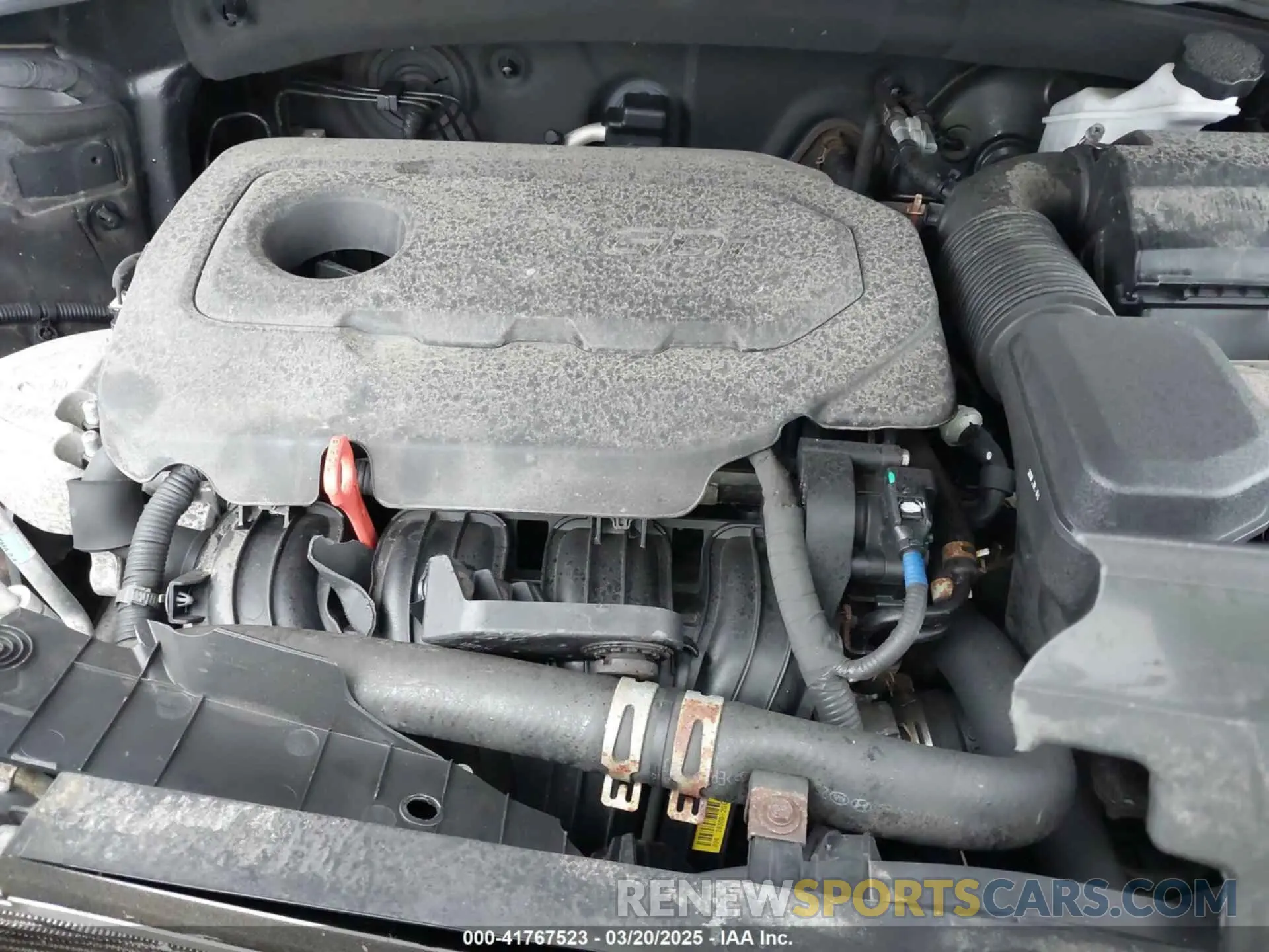 10 Photograph of a damaged car 5NMS5CAD8KH078588 HYUNDAI SANTA FE 2019