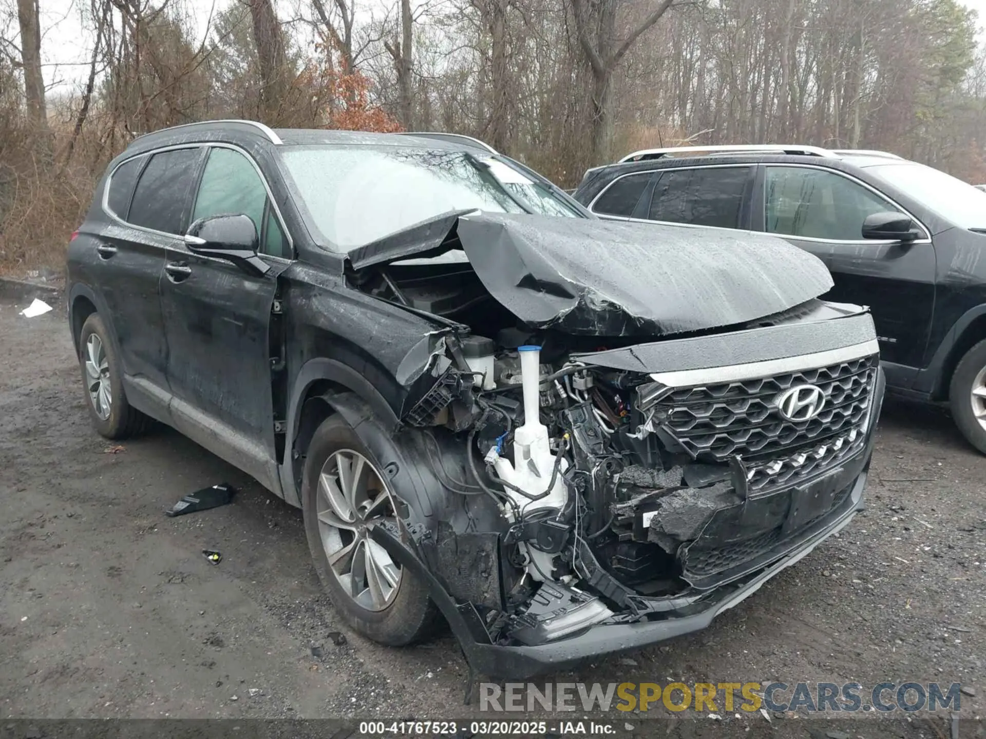 6 Photograph of a damaged car 5NMS5CAD8KH078588 HYUNDAI SANTA FE 2019