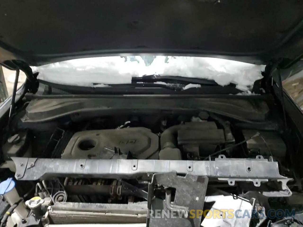 13 Photograph of a damaged car 5NMS5CAD8KH086528 HYUNDAI SANTA FE 2019