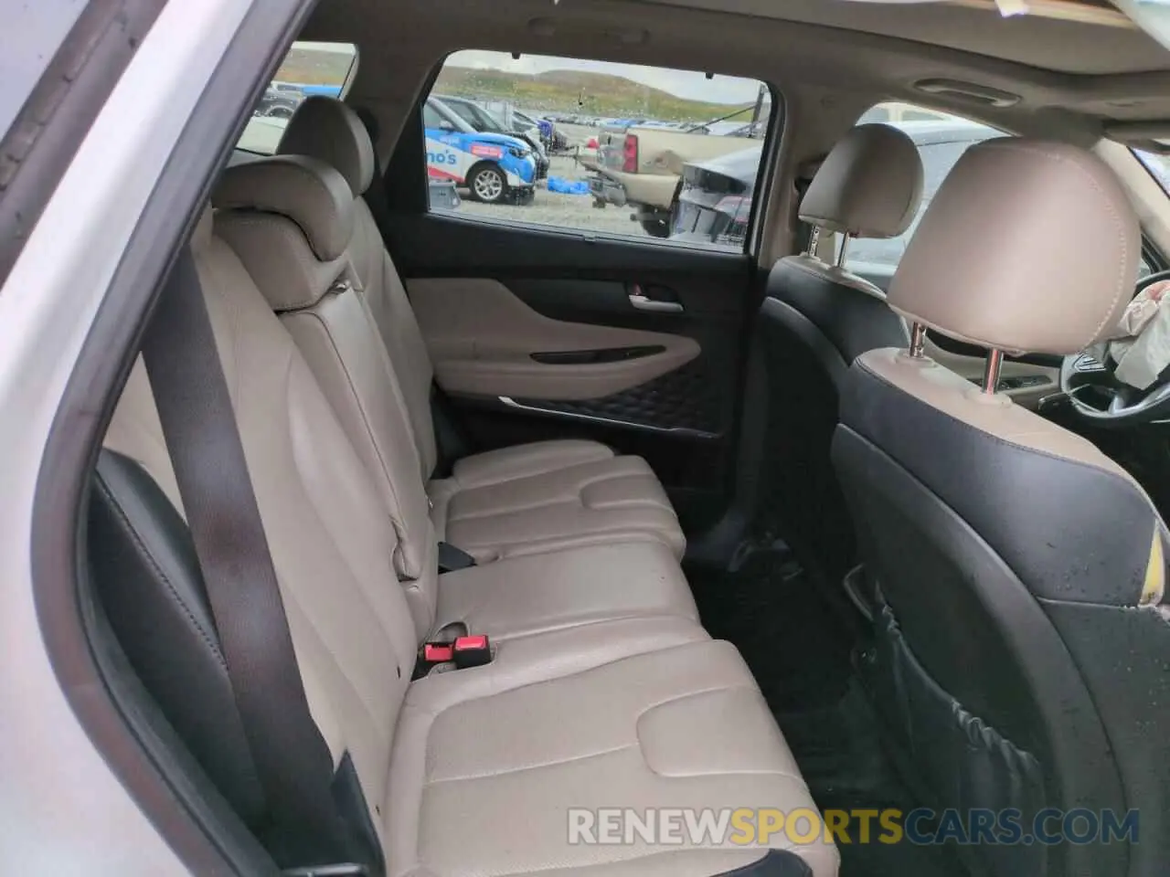 10 Photograph of a damaged car 5NMS5CADXKH085039 HYUNDAI SANTA FE 2019