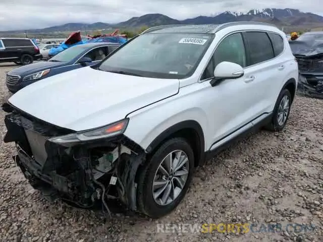 14 Photograph of a damaged car 5NMS5CADXKH085039 HYUNDAI SANTA FE 2019