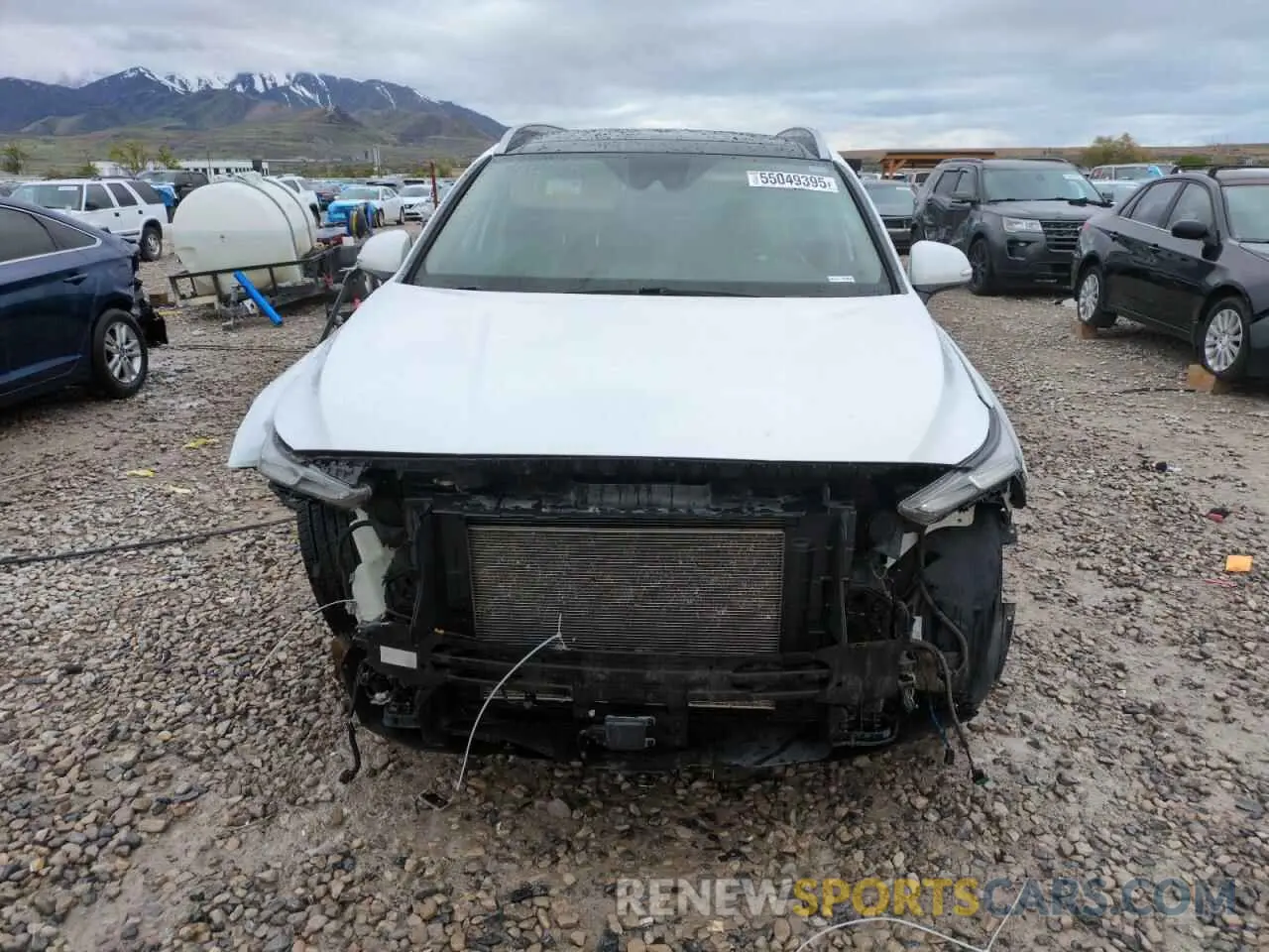5 Photograph of a damaged car 5NMS5CADXKH085039 HYUNDAI SANTA FE 2019