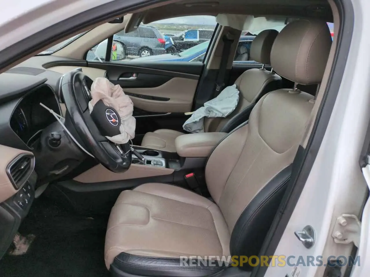 7 Photograph of a damaged car 5NMS5CADXKH085039 HYUNDAI SANTA FE 2019