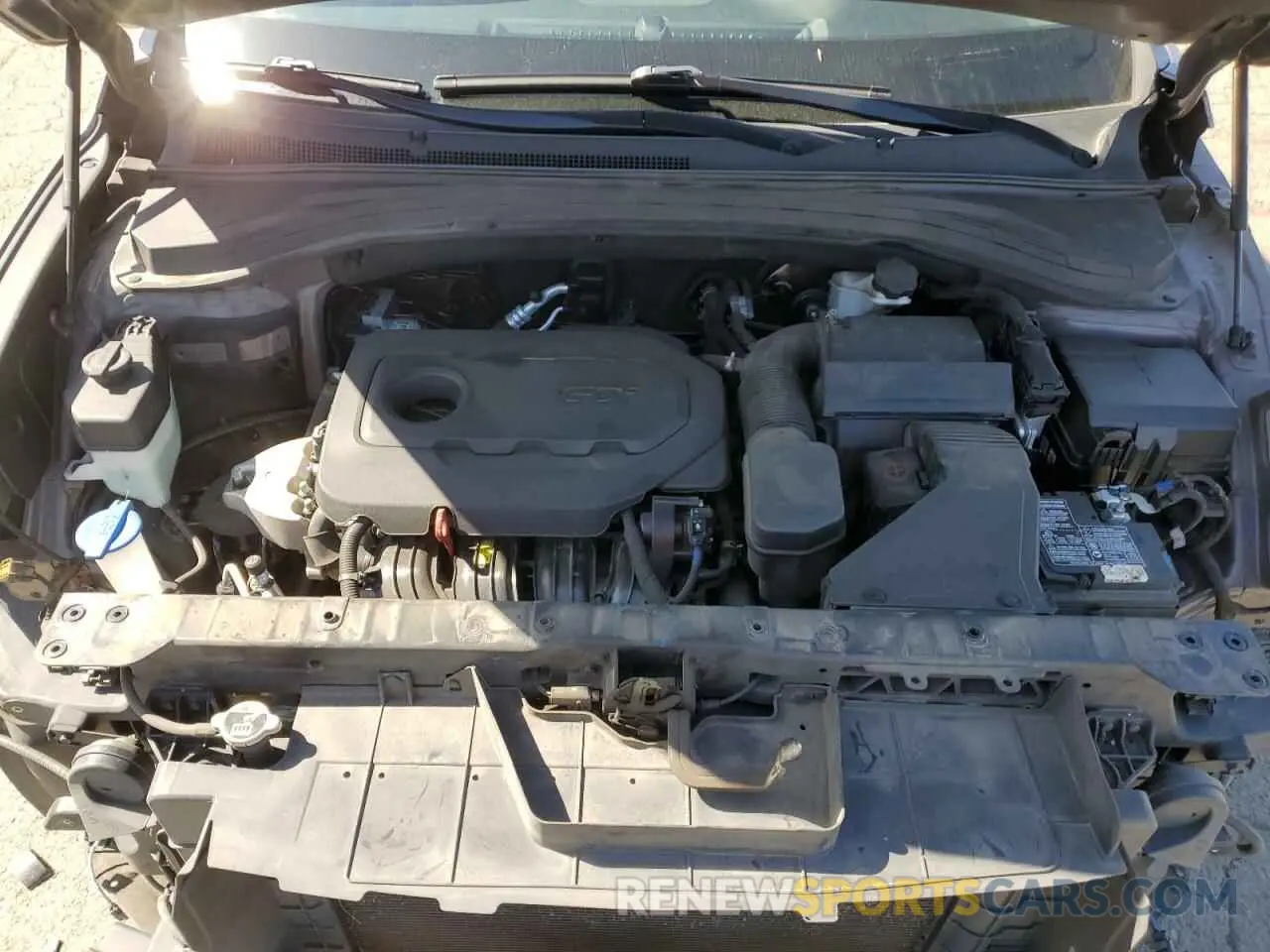 11 Photograph of a damaged car 5NMS5CADXKH090256 HYUNDAI SANTA FE 2019