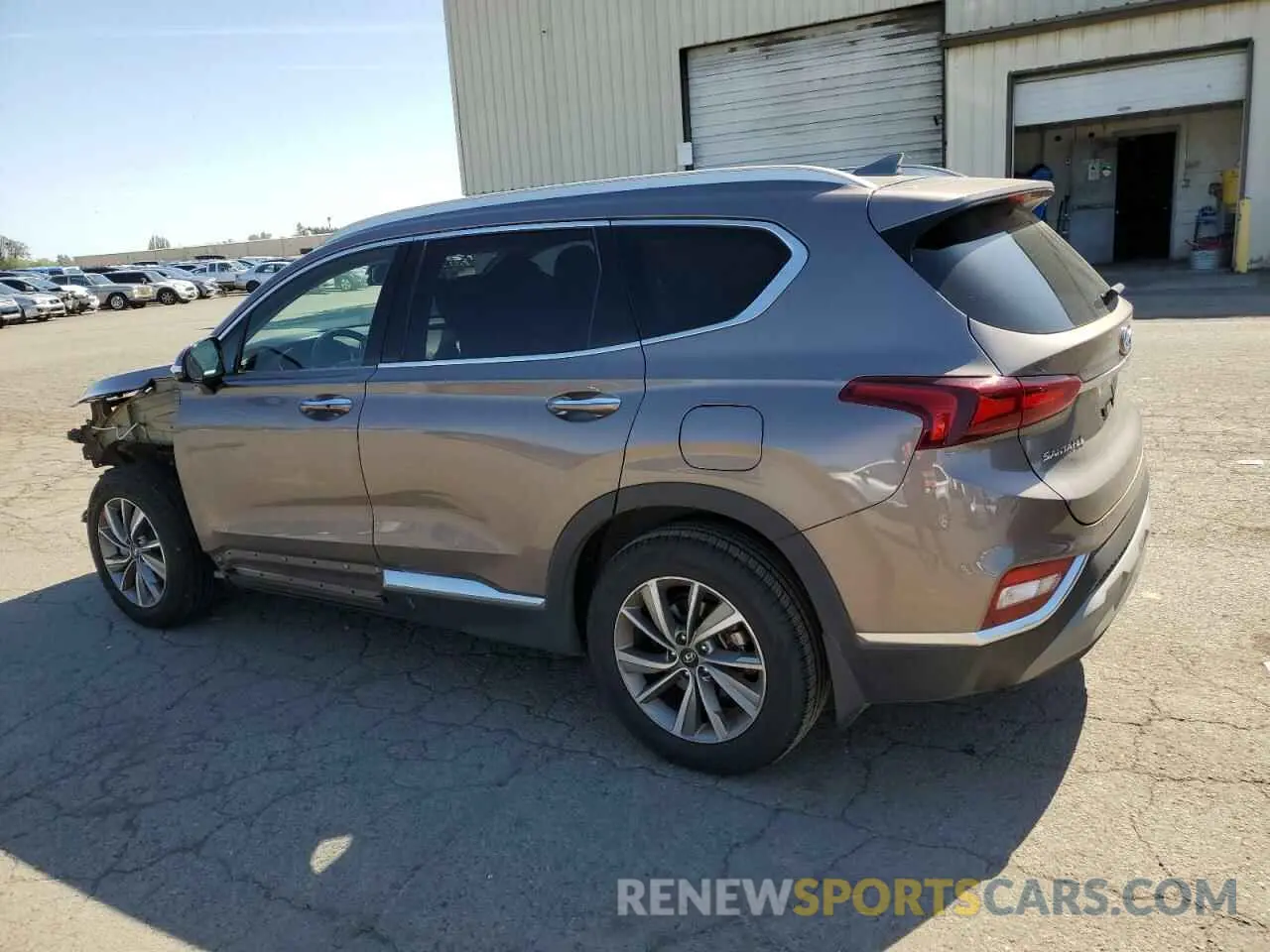 2 Photograph of a damaged car 5NMS5CADXKH090256 HYUNDAI SANTA FE 2019