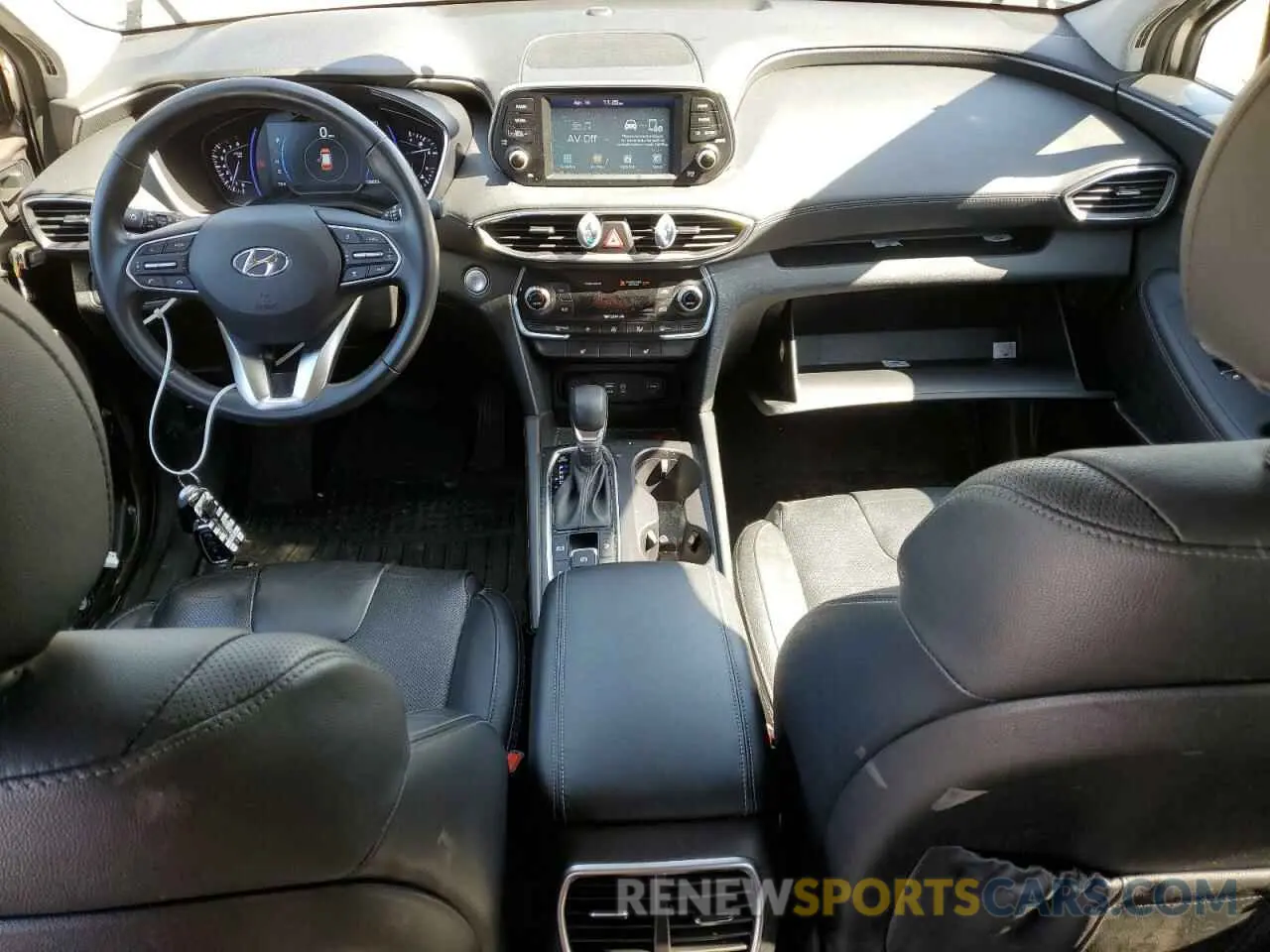 8 Photograph of a damaged car 5NMS5CADXKH090256 HYUNDAI SANTA FE 2019