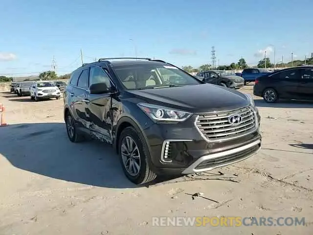 11 Photograph of a damaged car KM8SM4HF0KU302683 HYUNDAI SANTA FE 2019