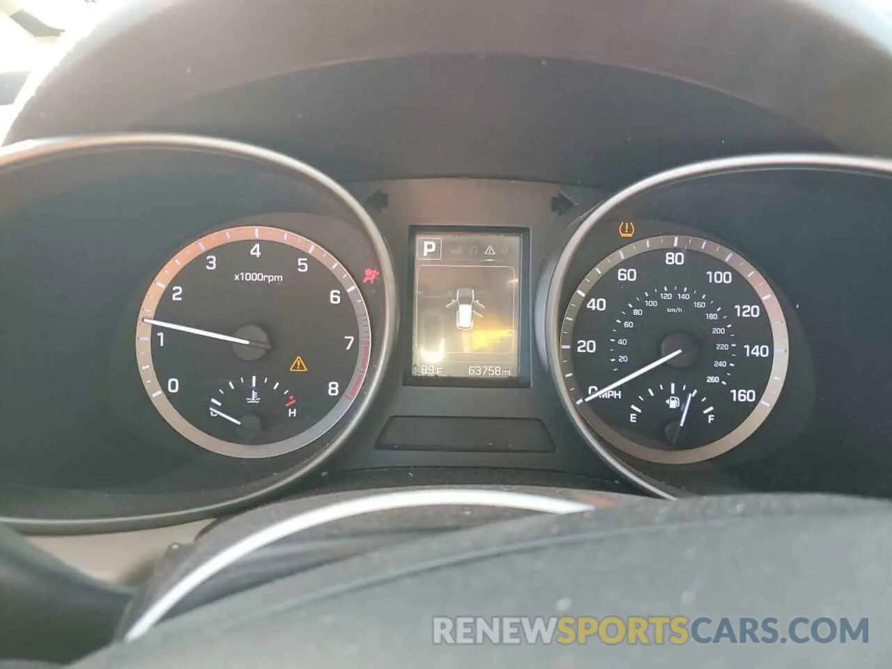 9 Photograph of a damaged car KM8SM4HF0KU302683 HYUNDAI SANTA FE 2019
