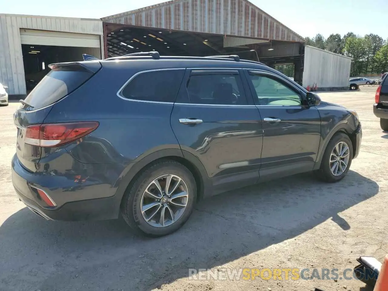 3 Photograph of a damaged car KM8SM4HF6KU300162 HYUNDAI SANTA FE 2019