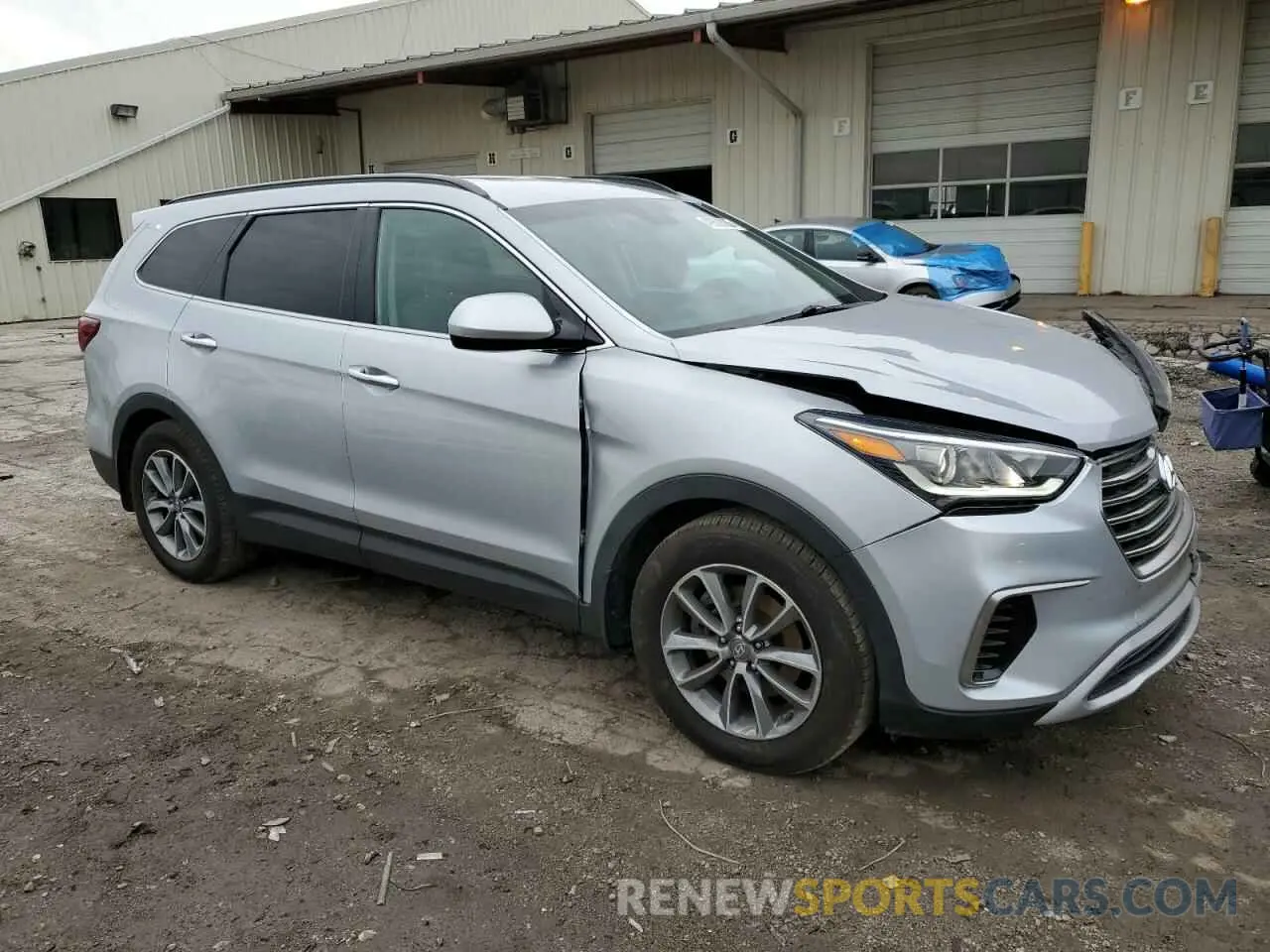 4 Photograph of a damaged car KM8SMDHF0KU304627 HYUNDAI SANTA FE 2019