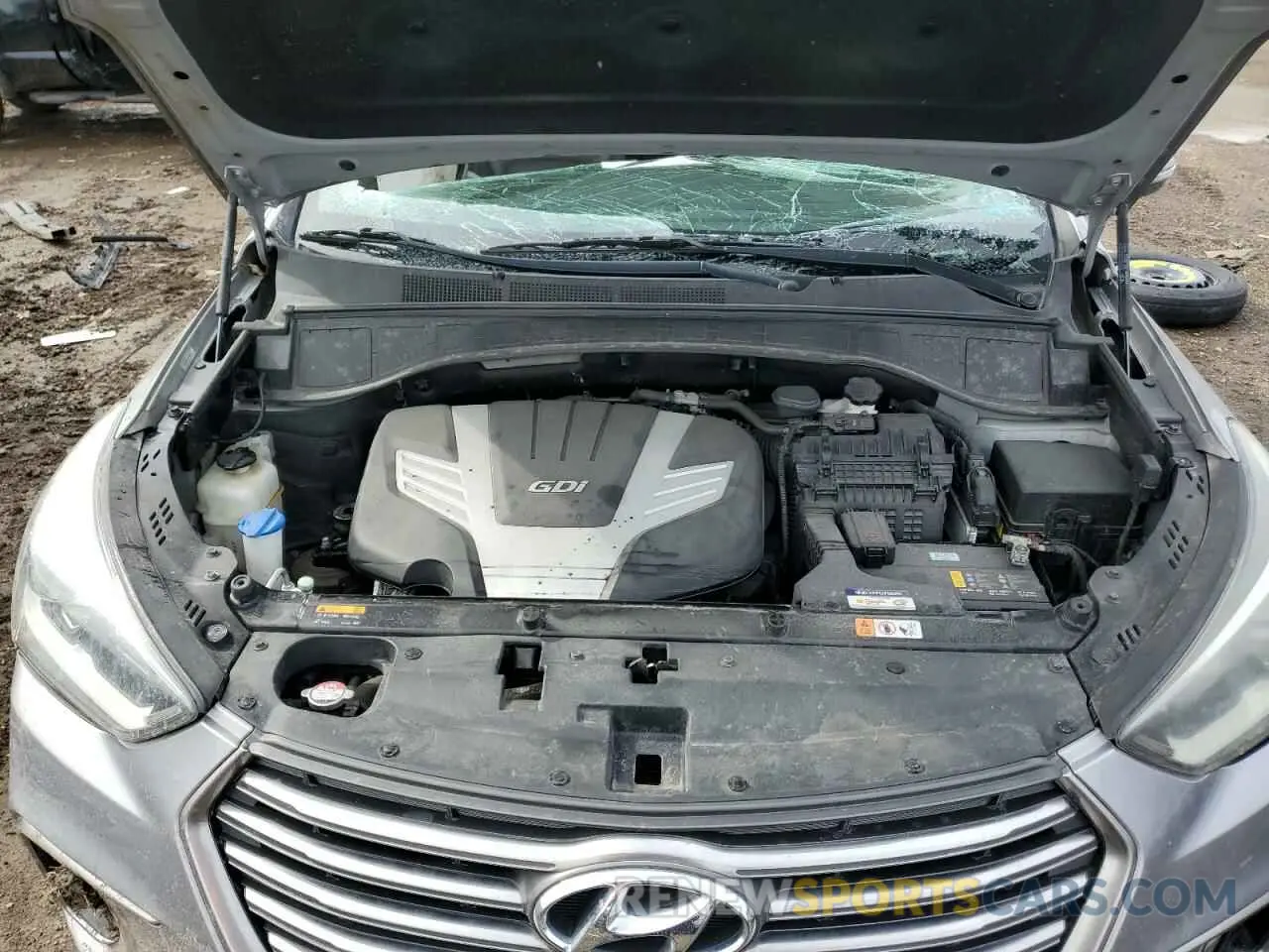 12 Photograph of a damaged car KM8SN4HF4KU309603 HYUNDAI SANTA FE 2019