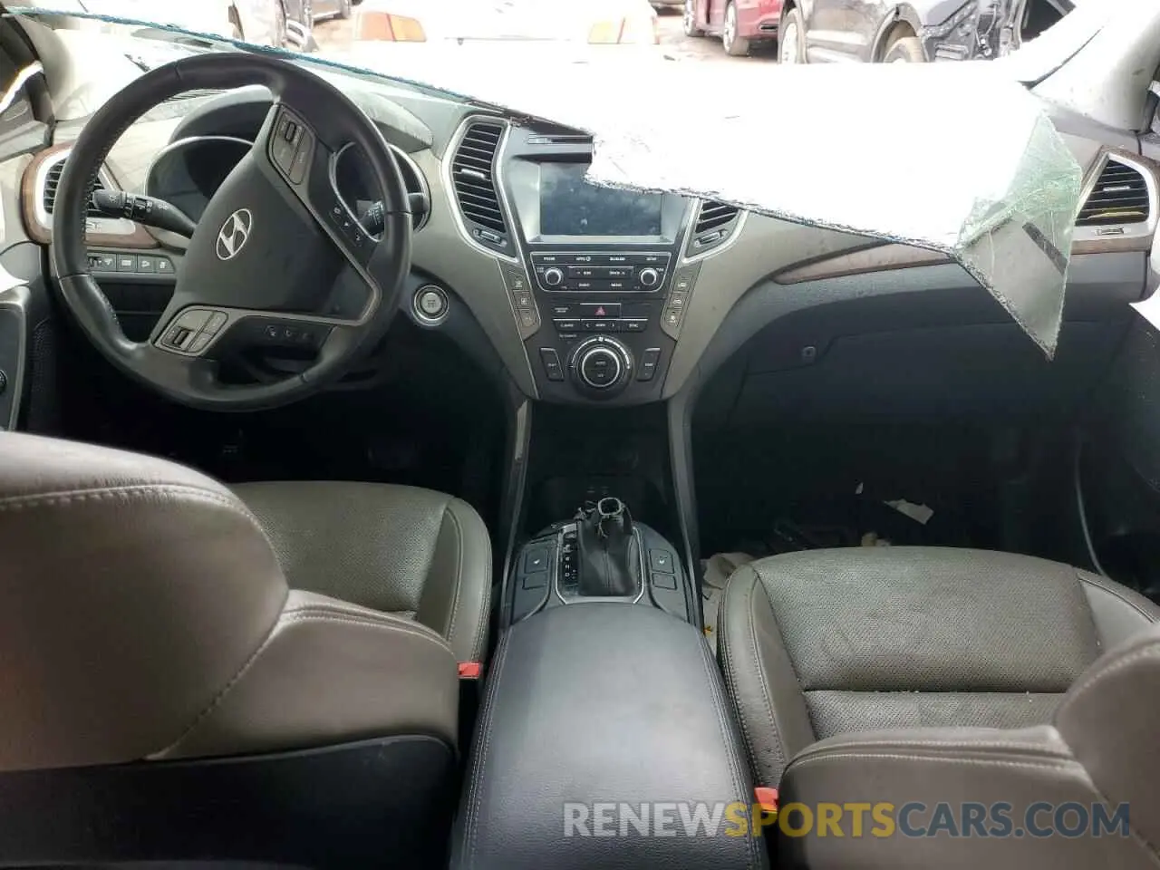 8 Photograph of a damaged car KM8SN4HF4KU309603 HYUNDAI SANTA FE 2019