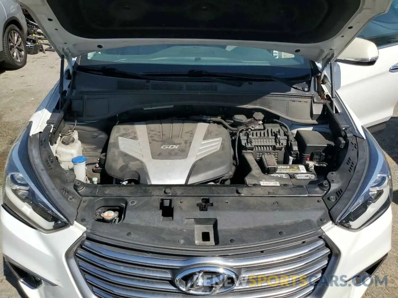 11 Photograph of a damaged car KM8SN4HF6KU298698 HYUNDAI SANTA FE 2019
