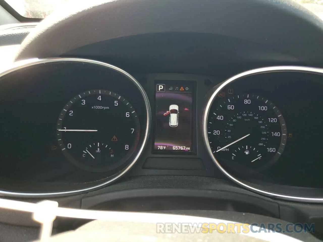 9 Photograph of a damaged car KM8SN4HF6KU298698 HYUNDAI SANTA FE 2019
