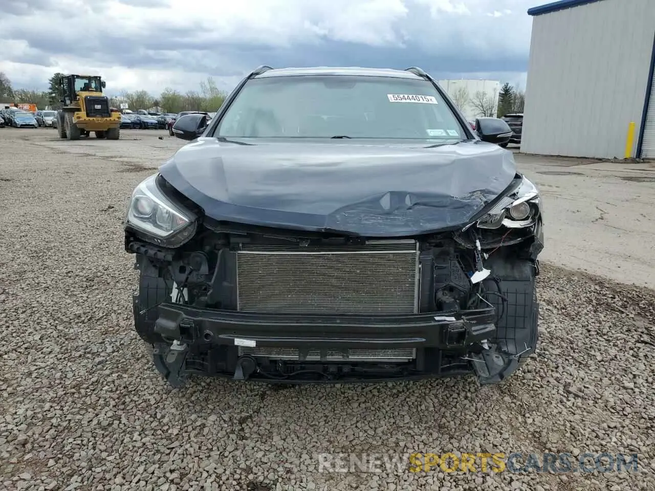 5 Photograph of a damaged car KM8SN4HF6KU305522 HYUNDAI SANTA FE 2019