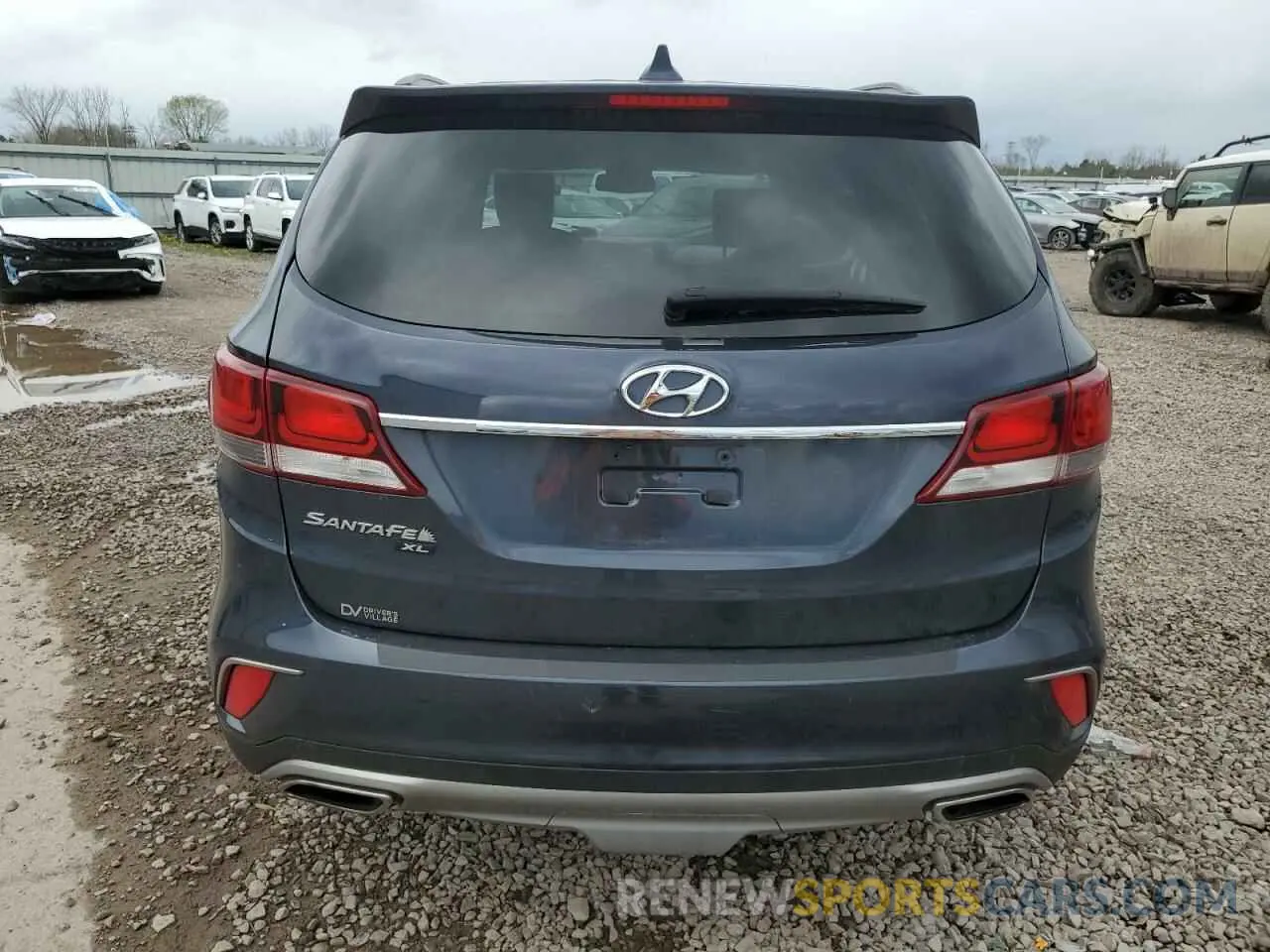 6 Photograph of a damaged car KM8SN4HF6KU305522 HYUNDAI SANTA FE 2019