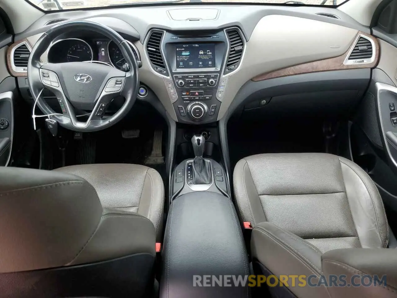 8 Photograph of a damaged car KM8SN4HF6KU305522 HYUNDAI SANTA FE 2019