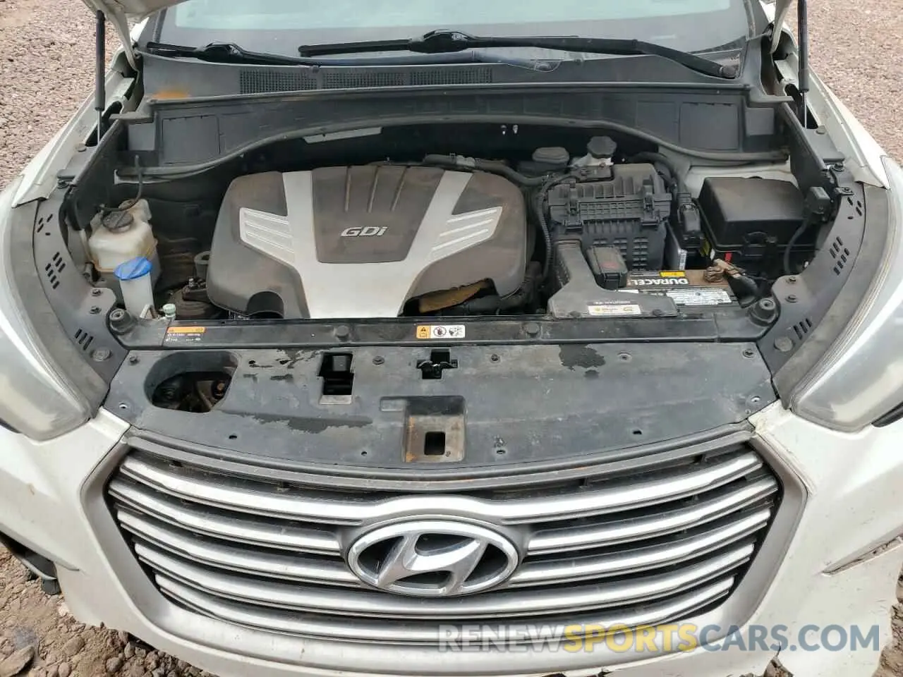 12 Photograph of a damaged car KM8SNDHF1KU307114 HYUNDAI SANTA FE 2019