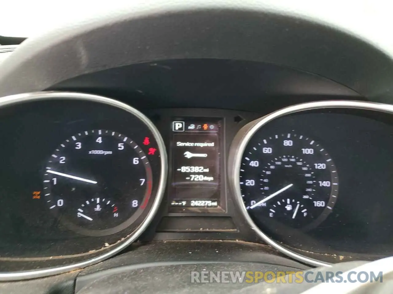 9 Photograph of a damaged car KM8SNDHF1KU307114 HYUNDAI SANTA FE 2019