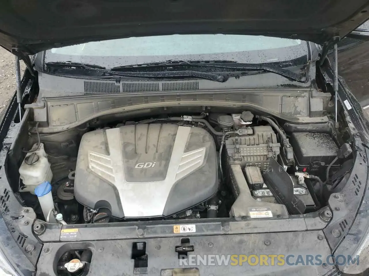 12 Photograph of a damaged car KM8SR4HF3KU309788 HYUNDAI SANTA FE 2019
