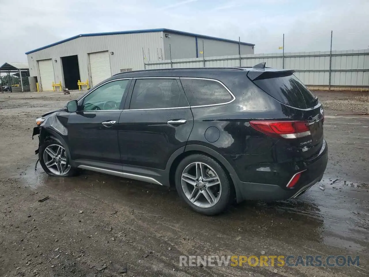 2 Photograph of a damaged car KM8SR4HF3KU309788 HYUNDAI SANTA FE 2019