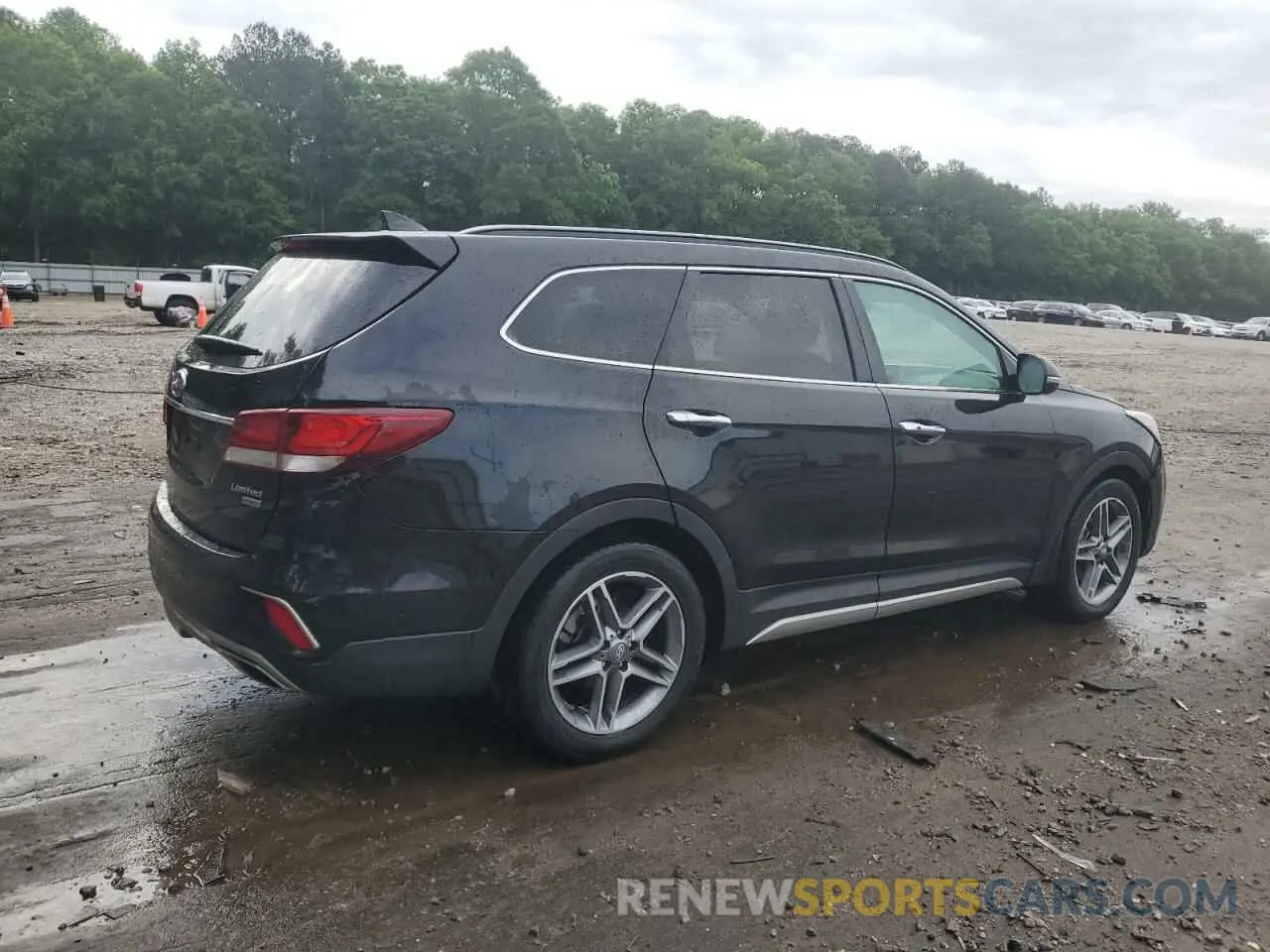 3 Photograph of a damaged car KM8SR4HF3KU309788 HYUNDAI SANTA FE 2019