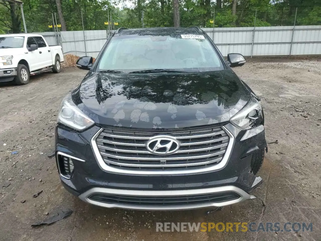 5 Photograph of a damaged car KM8SR4HF3KU309788 HYUNDAI SANTA FE 2019