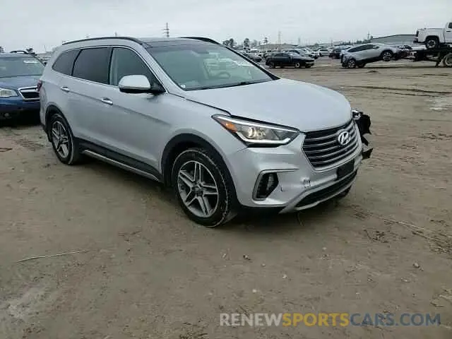 11 Photograph of a damaged car KM8SR4HF6KU299547 HYUNDAI SANTA FE 2019