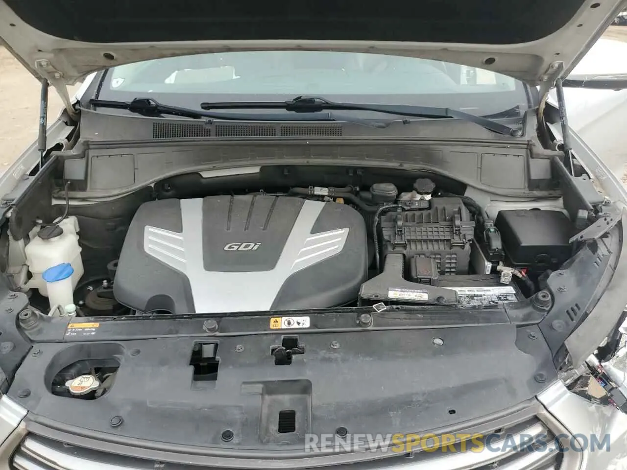 14 Photograph of a damaged car KM8SR4HF6KU299547 HYUNDAI SANTA FE 2019