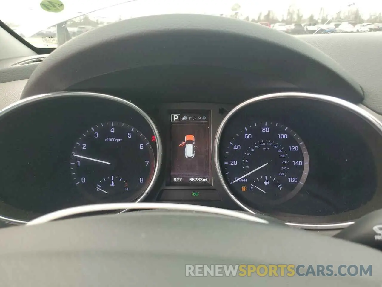 9 Photograph of a damaged car KM8SR4HF6KU299547 HYUNDAI SANTA FE 2019