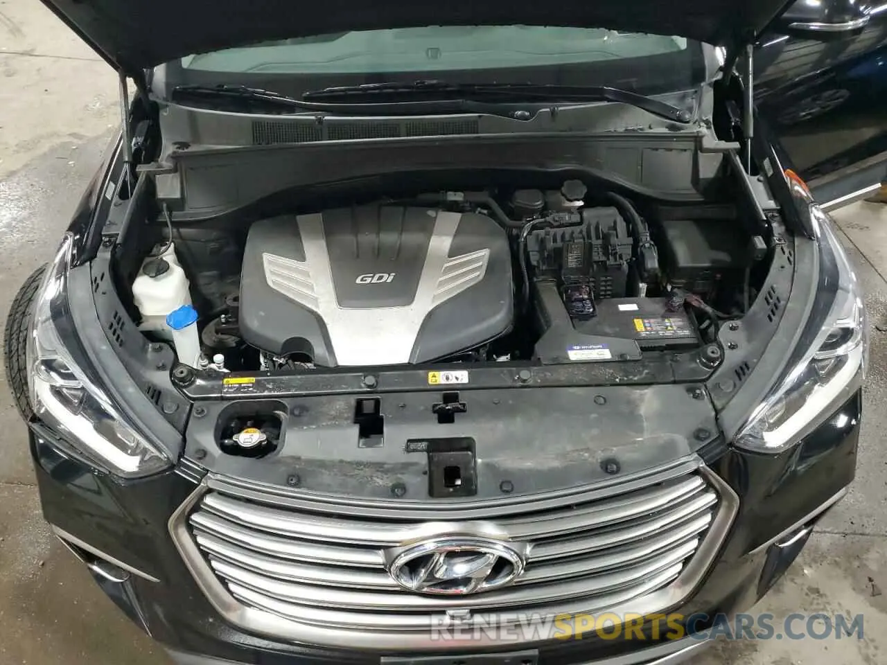 12 Photograph of a damaged car KM8SRDHF1KU309871 HYUNDAI SANTA FE 2019