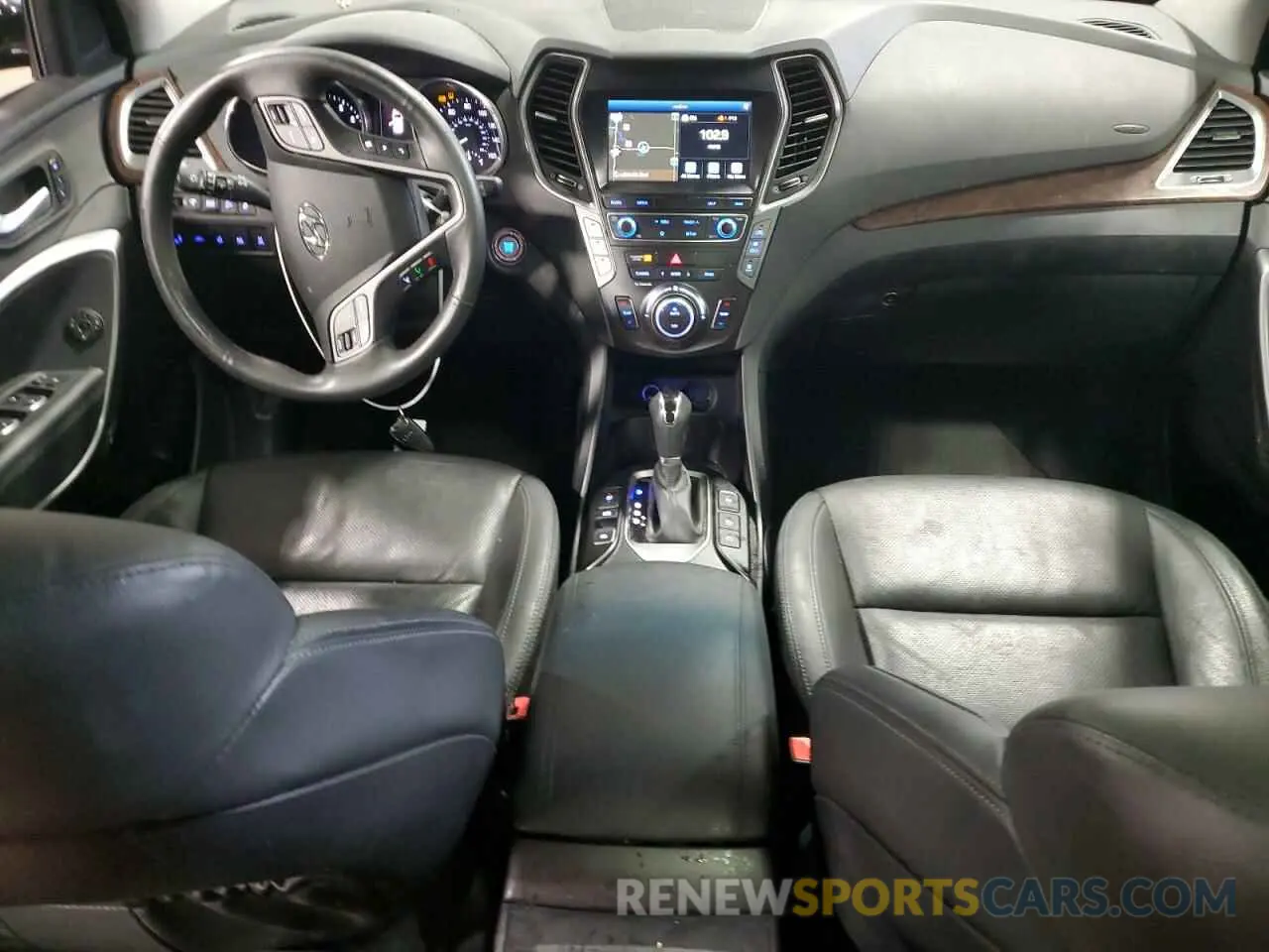 8 Photograph of a damaged car KM8SRDHF1KU309871 HYUNDAI SANTA FE 2019