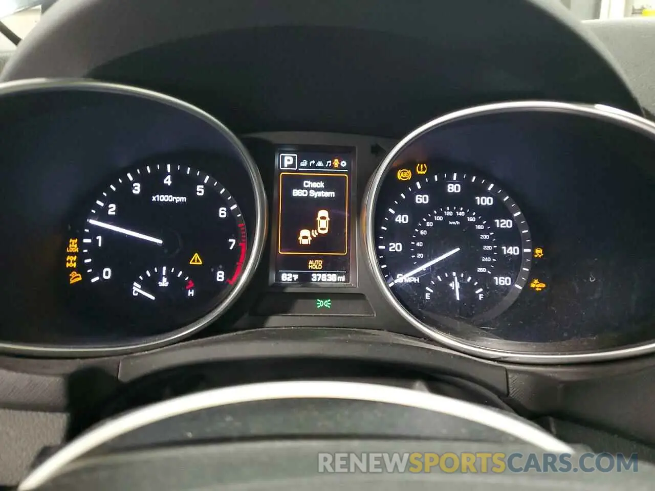 9 Photograph of a damaged car KM8SRDHF1KU309871 HYUNDAI SANTA FE 2019