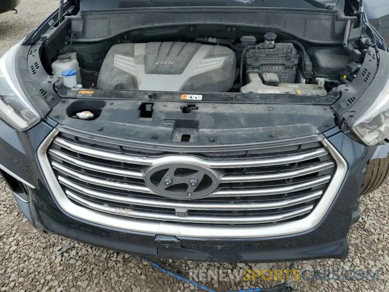 12 Photograph of a damaged car KM8SRDHF9KU305907 HYUNDAI SANTA FE 2019