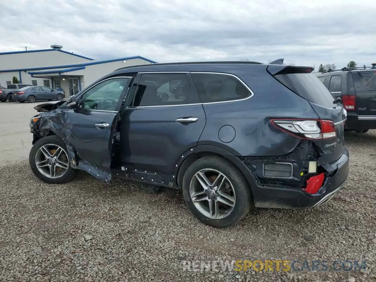 2 Photograph of a damaged car KM8SRDHF9KU305907 HYUNDAI SANTA FE 2019